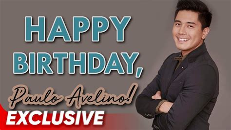 paulo avelino birthday